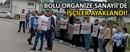 BOLU ORGAN�ZE SANAY��\'DE ����LER AYAKLANDI! 