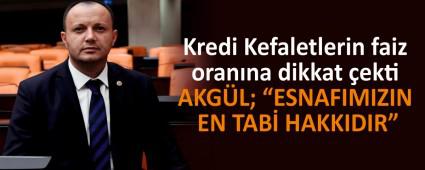 Kredi Kefaletlerin faiz oran�na dikkat �ekti