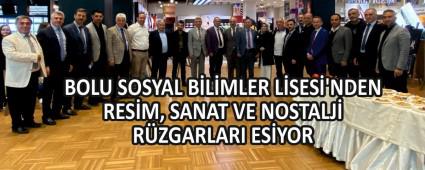 Bolu Sosyal Bilimler Lisesinin Y�l Sonu Resim Sergisi