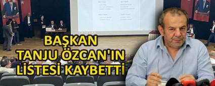 BA�KAN TANJU �ZCAN'IN L�STES� KAYBETT�