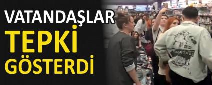 VATANDA�LAR TEPK� G�STERD�