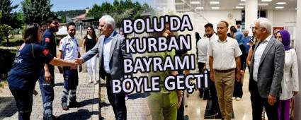 BOLU\'DA KURBAN BAYRAMI B�YLE GE�T�
