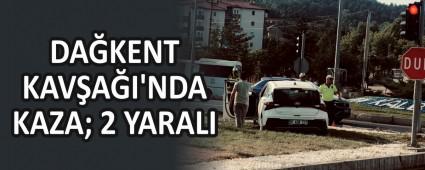 DA�KENT KAV�A�I\'NDA KAZA; 2 YARALI