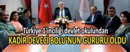 T�rkiye 1\'incili�i devlet okulundan