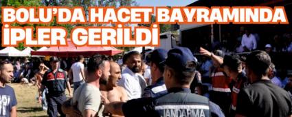 Bolu\'da Hacet bayram�nda ipler gerildi