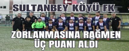 Sultanbey K�y� FK zorlanmas�na ra�men �� puan� ald�