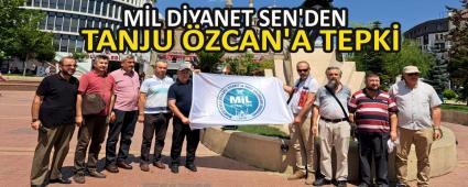 M�L D�YANET SEN\'DEN TANJU �ZCAN\'A TEPK�