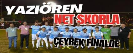 Yaz��ren net skorla �eyrek finalde