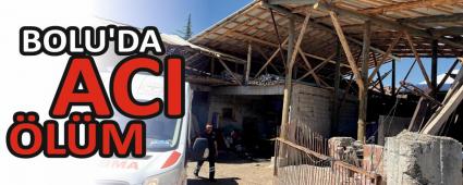 Samanl�k in�aat�ndan d��en �ah�s hayat�n� kaybetti
