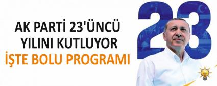 AK PART� 23\'�NC� YILINI KUTLUYOR