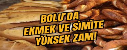 Bolu\'da Ekmek ve Simite Y�ksek Zam!