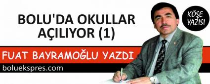BOLU\'DA OKULLAR A�ILIYOR (1)