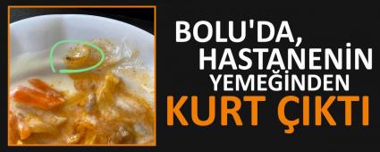 BOLU\'DA, HASTANEN�N YEME��NDEN KURT �IKTI