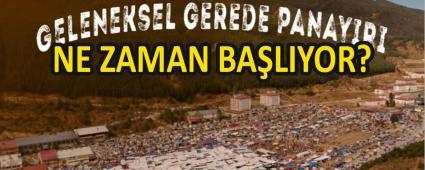 Gerede Panay�r� Ne Zaman Ba�l�yor?