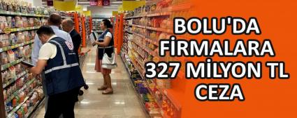 BOLU\'DA F�RMALARA 327 M�LYON TL CEZA
