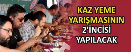 KAZ YEME YARI�MASININ 2\'�NC�S� YAPILACAK