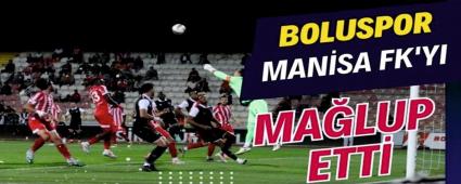 Boluspor Manisa FK\'y� ma�lup etti