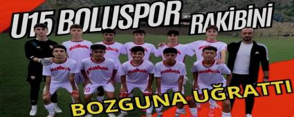 U15 Boluspor Rakibini Bozguna U�ratt�