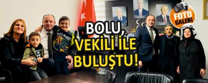 BOLU, VEK�L� �LE BULU�TU!