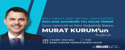 BAKAN MURAT KURUM BOLU\'YA GEL�YOR