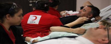 KIZILAY HAFTASINDA, KAN BA�I�ININ �NEM� VURGULADI