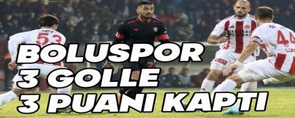 Boluspor kendi evinde rahat ge�ti