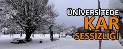 �N�VERS�TEDE KAR SESS�ZL���