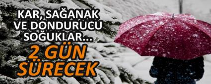 KAR, SA�ANAK VE DONDURUCU SO�UKLAR...