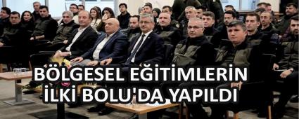 B�LGESEL E��T�MLER�N �LK� BOLU\'DA YAPILDI