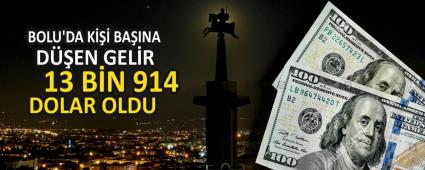 BOLU\'DA K��� BA�INA D��EN GEL�R 13 B�N 914 DOLAR OLDU