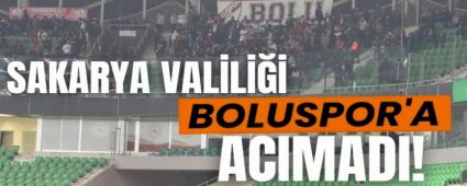 Sakarya Valili�i Boluspor\'a Ac�mad�