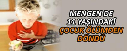 MENGEN\'DE 11 YA�INDAK� �OCUK �L�MDEN D�ND�