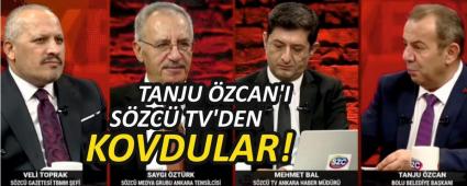 TANJU �ZCAN\'I S�ZC� TV\'DEN KOVDULAR!