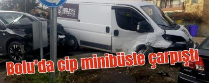 Bolu\'da cip minib�sle �arp��t�