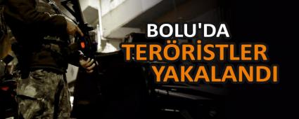 BOLU\'DA TER�R�STLER YAKALANDI