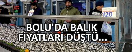 BOLU\'DA BALIK F�YATLARI D��T�...