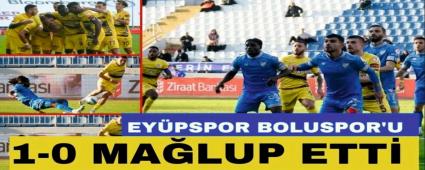 Ey�pspor Boluspor\'u ma�lup etti