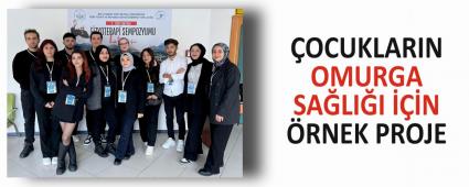 �OCUKLARIN OMURGA SA�LI�I ���N �RNEK PROJE