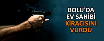 BOLU\'DA EV SAH�B� K�RACISINI VURDU