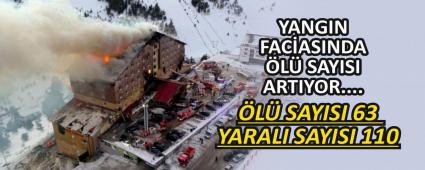 YANGIN FAC�ASINDA �L� SAYISI ARTIYOR....