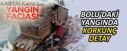 BOLU\'DAK� YANGINDA KORKUN� DETAY