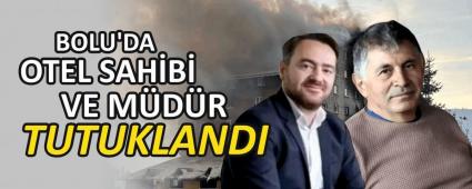 BOLU\'DA OTEL SAH�B� VE M�D�R TUTUKLANDI