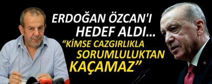 ERDO�AN �ZCAN\'I HEDEF ALDI�