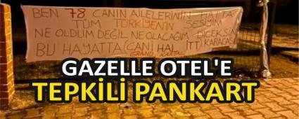 GAZELLE OTEL\'E TEPK�L� PANKART