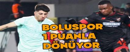 Boluspor 1 puanla d�nd�