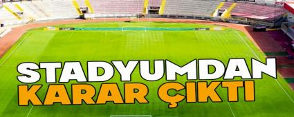 Stadyum i�in karar verildi