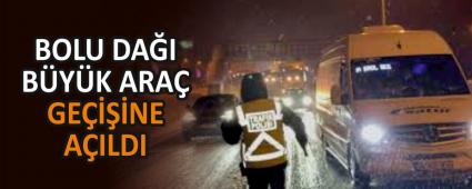 BOLU DA�I B�Y�K ARA� GE����NE A�ILDI