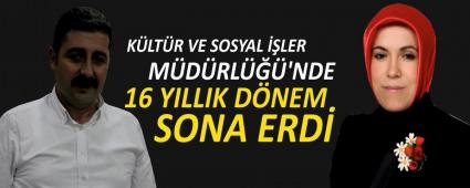 K�LT�R VE SOSYAL ��LER M�D�RL���\'NDE 16 YILLIK D�NEM SONA ERD�
