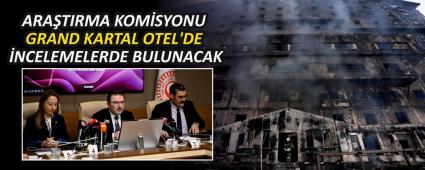 ARA�TIRMA KOM�SYONU GRAND KARTAL OTEL\'DE �NCELEMELERDE BULUNACAK
