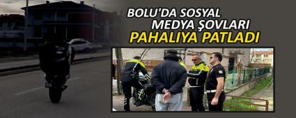 BOLU\'DA SOSYAL MEDYA �OVLARI PAHALIYA PATLADI